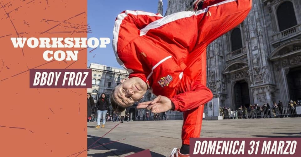 BBoy Froz Breaking Workshop 2019 poster