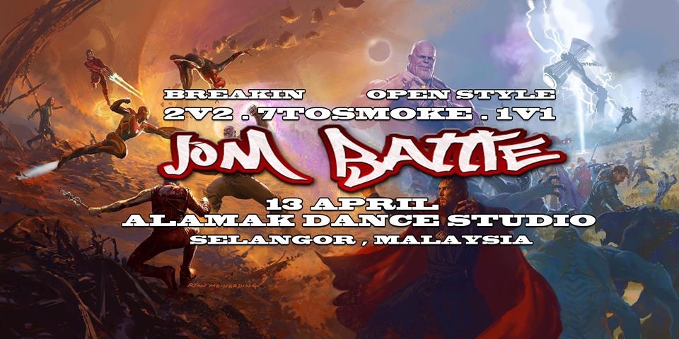 Jom Battle 2019 poster