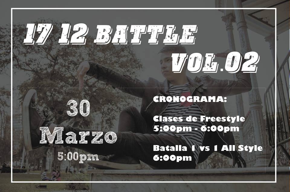 17 12 BATTLE 2019 poster