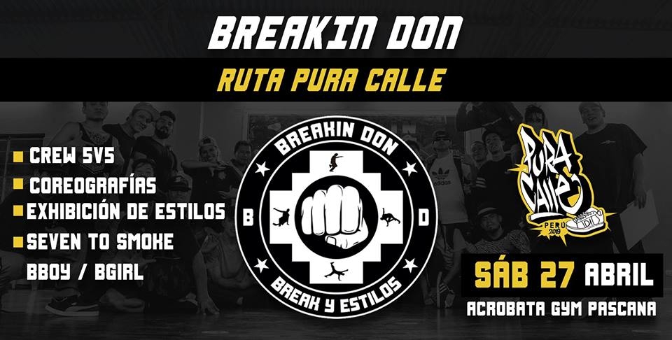 Breakin DON // Ruta Pura Calle 2019 poster
