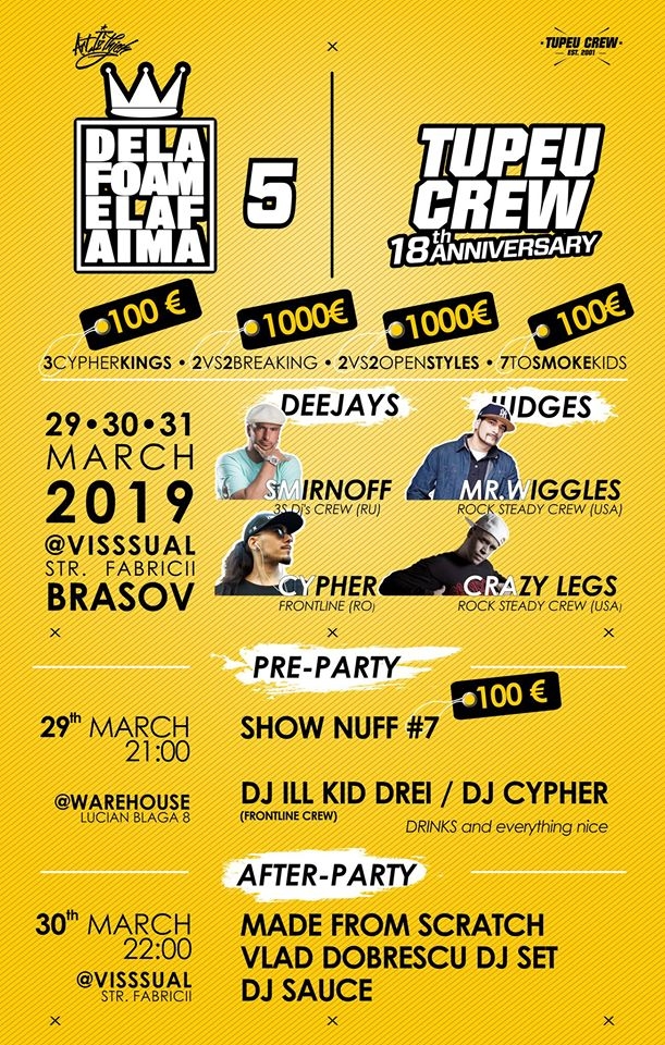 De la foame la faima  2019 poster