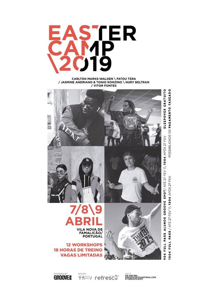 Easter Camp 2019 poster
