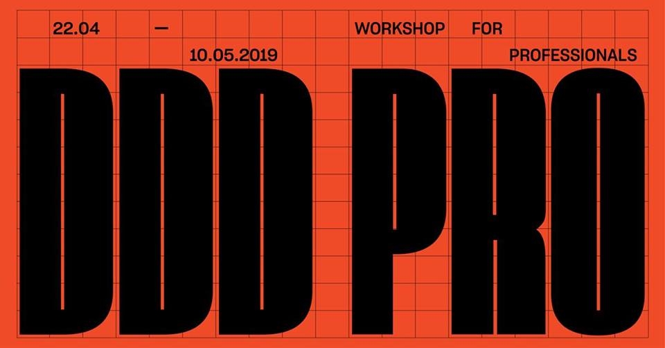 DDD PRO 2019 poster