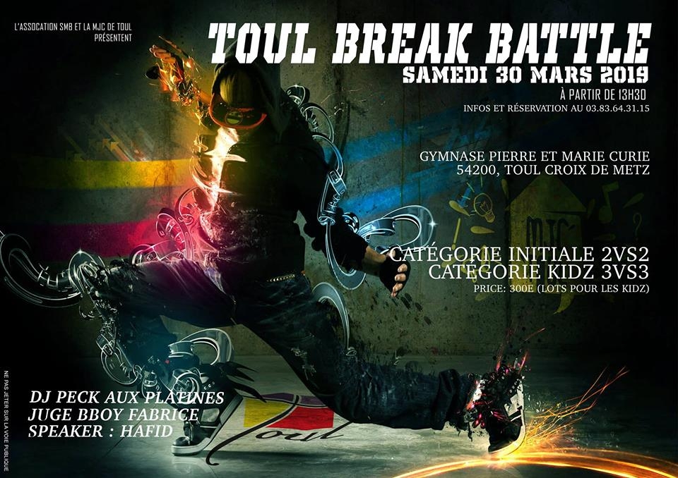 Toul Break Battle 2019 poster