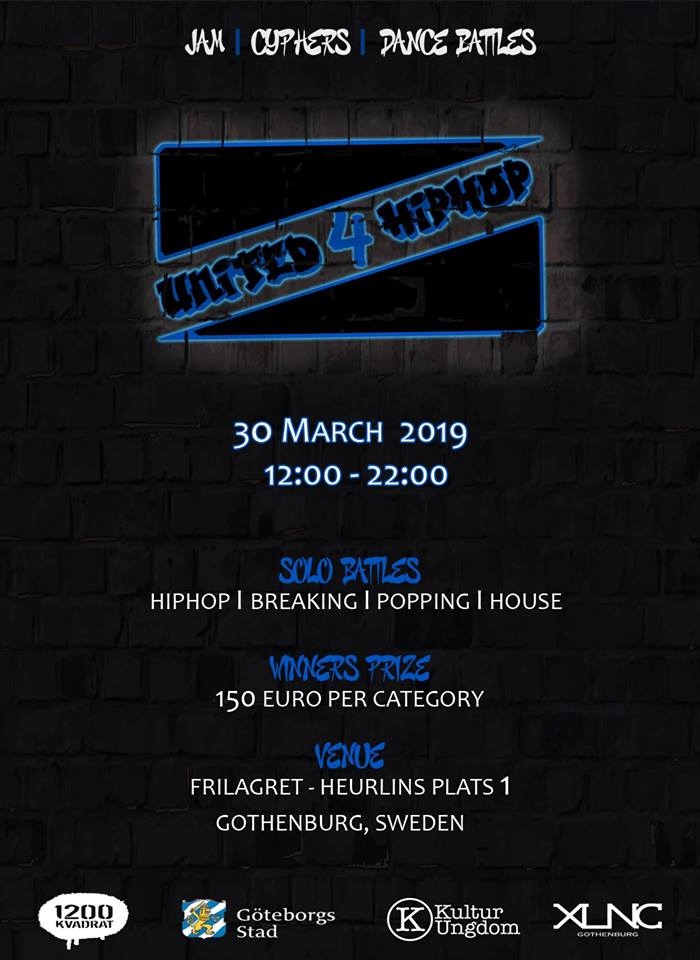 United 4 Hiphop 2019 poster