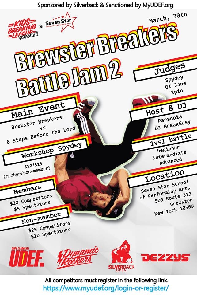 Brewster Breakers Battle Jam 2019 poster