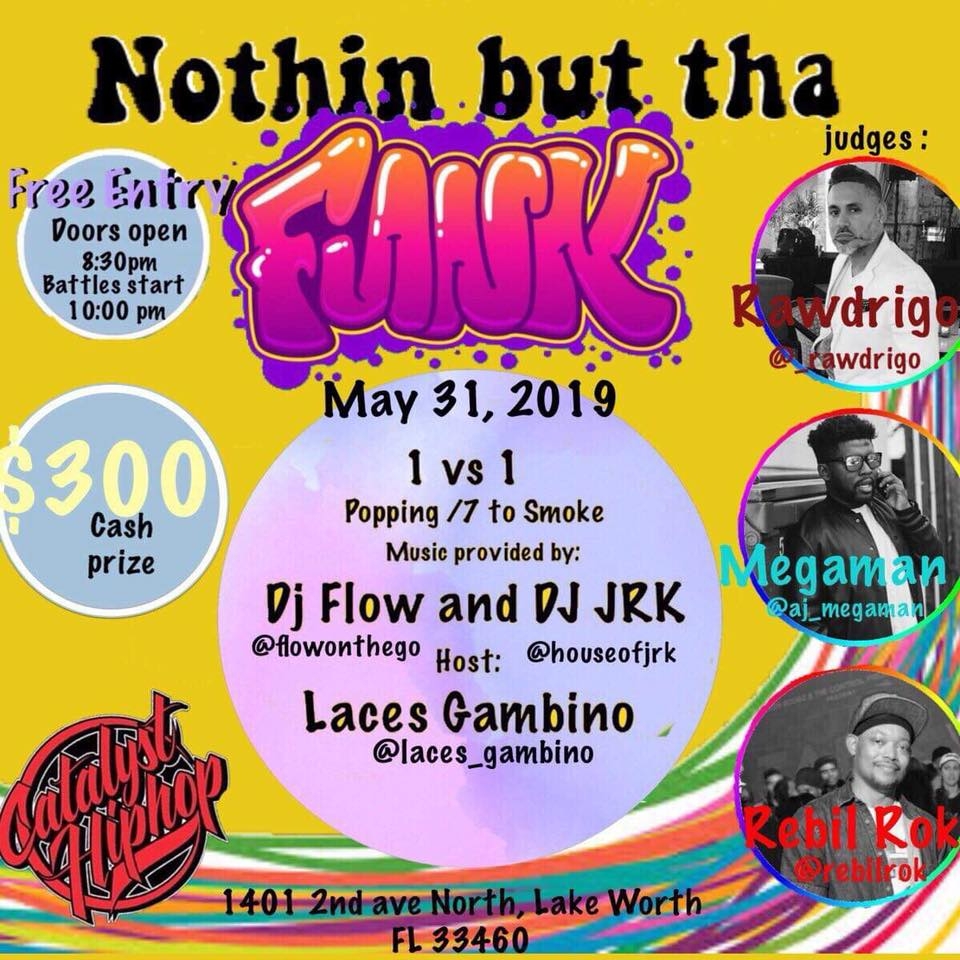 Nothin but tha Funk 2019 poster