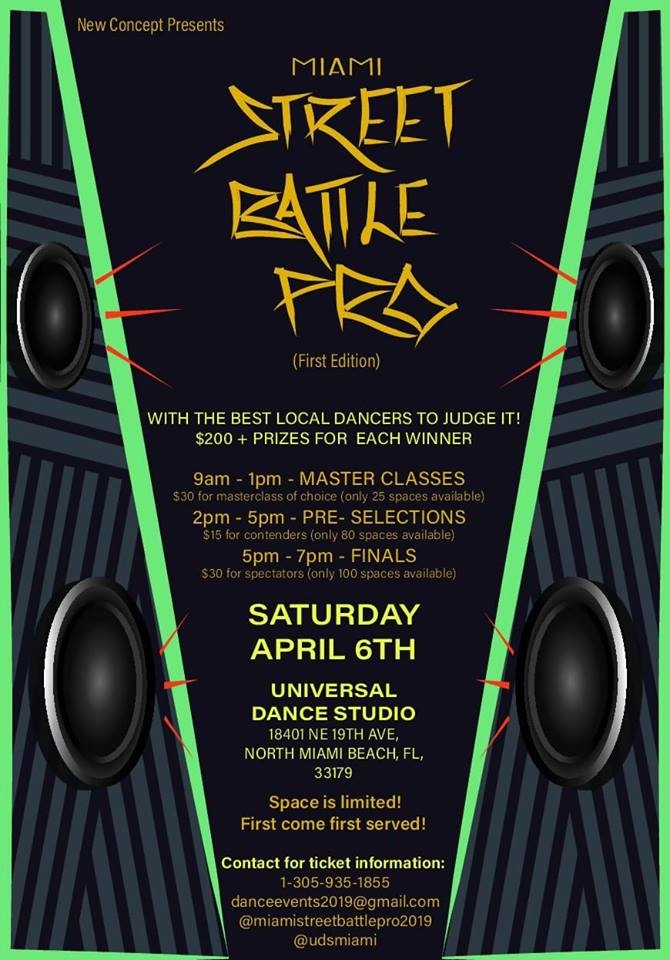 Miami Street Battle Pro 2019 poster