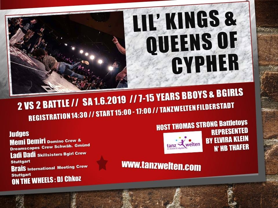 Lil Kings and Queens of Cypher Breakdance Battle 2019 poster