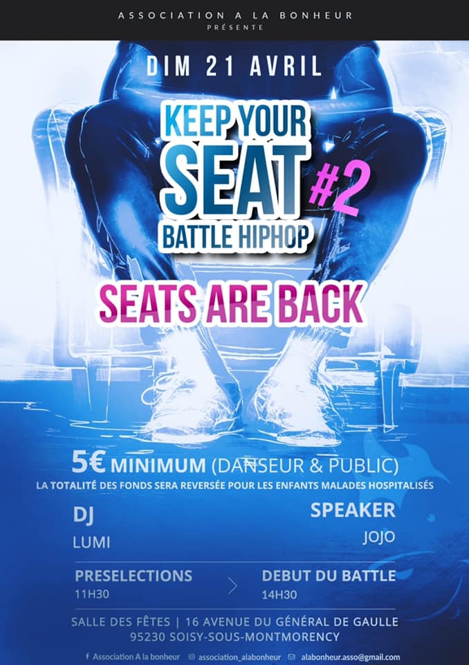 KEEP YOUR SEAT 2019 poster