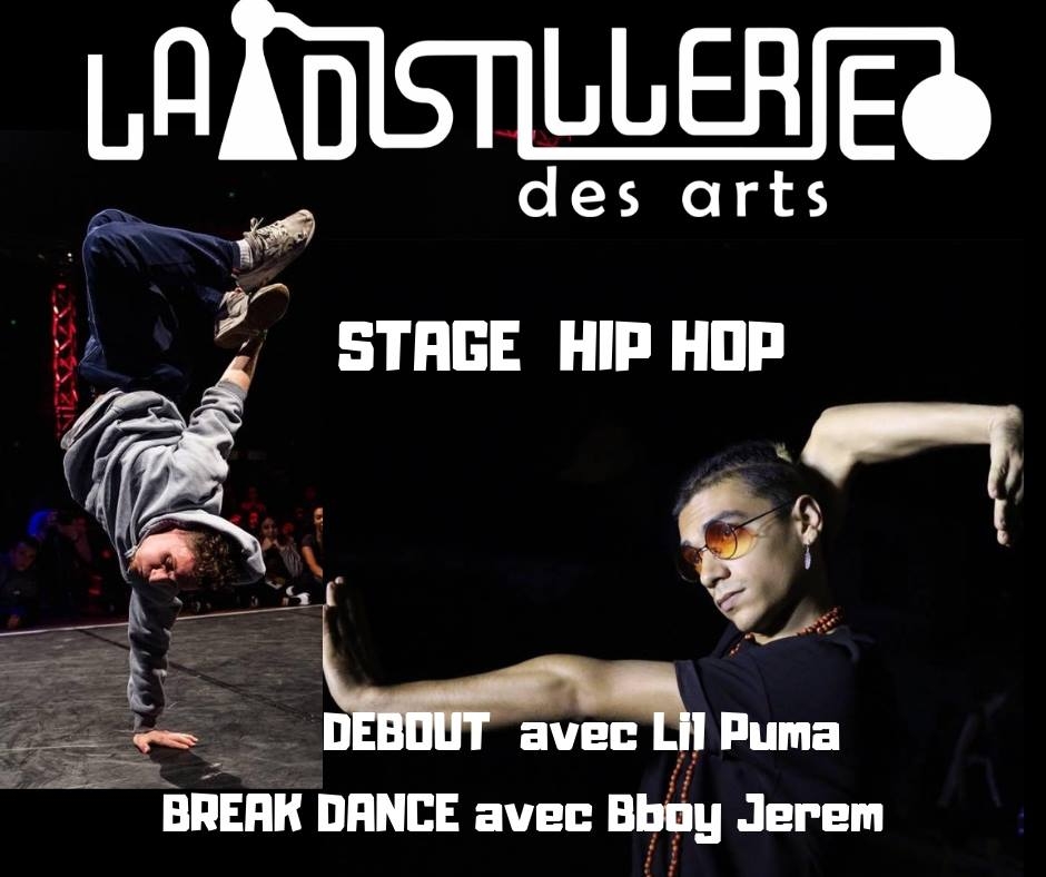 Stage de danses HIP HOP 2019 poster