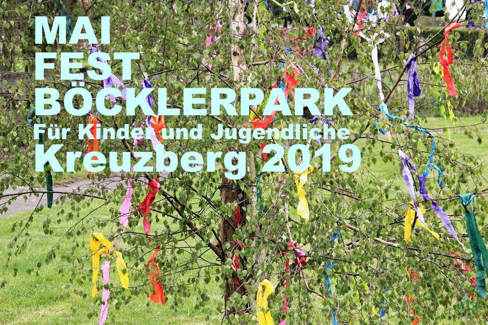 Maifest Im Bocklerpark Kreuzberg 2019 poster