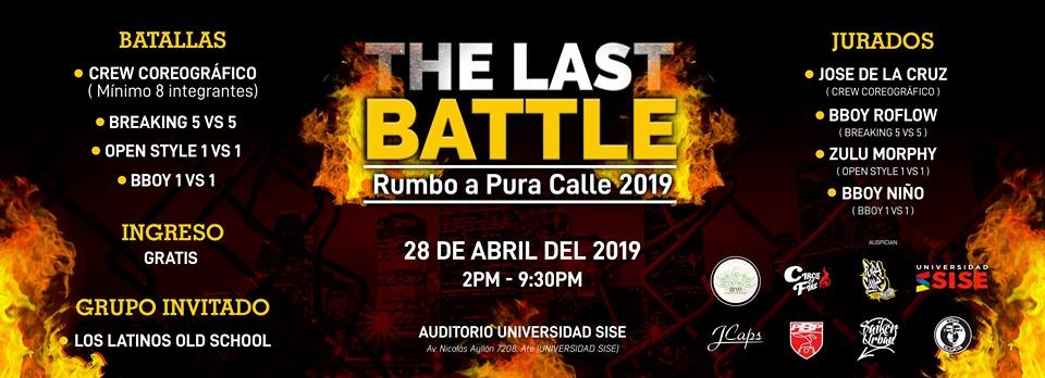 The Last Battle - Rumbo Al Pura Calle 2019 poster