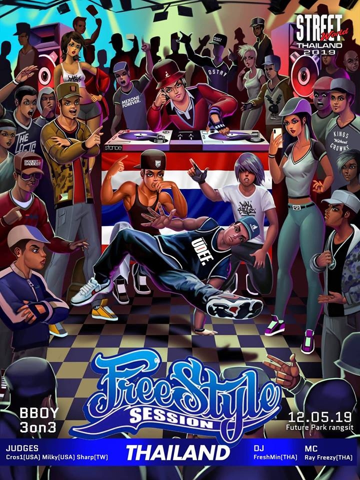 Freestyle Session Thailand 2019 poster