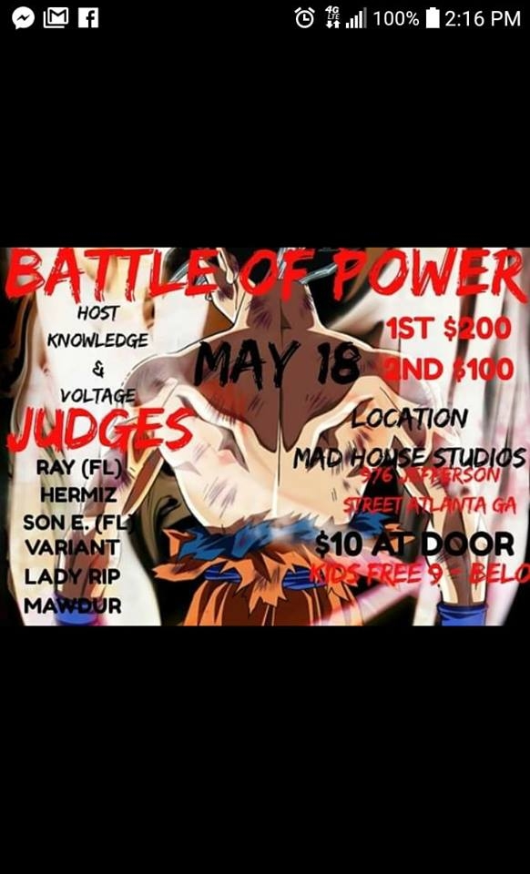 BATTLE OF POWER 2019 poster