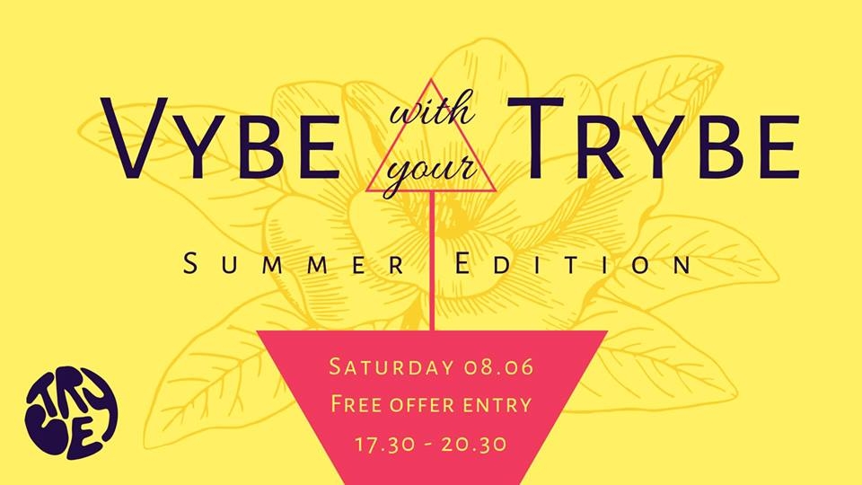 Vybe with your Trybe - Spring edition 2019 poster