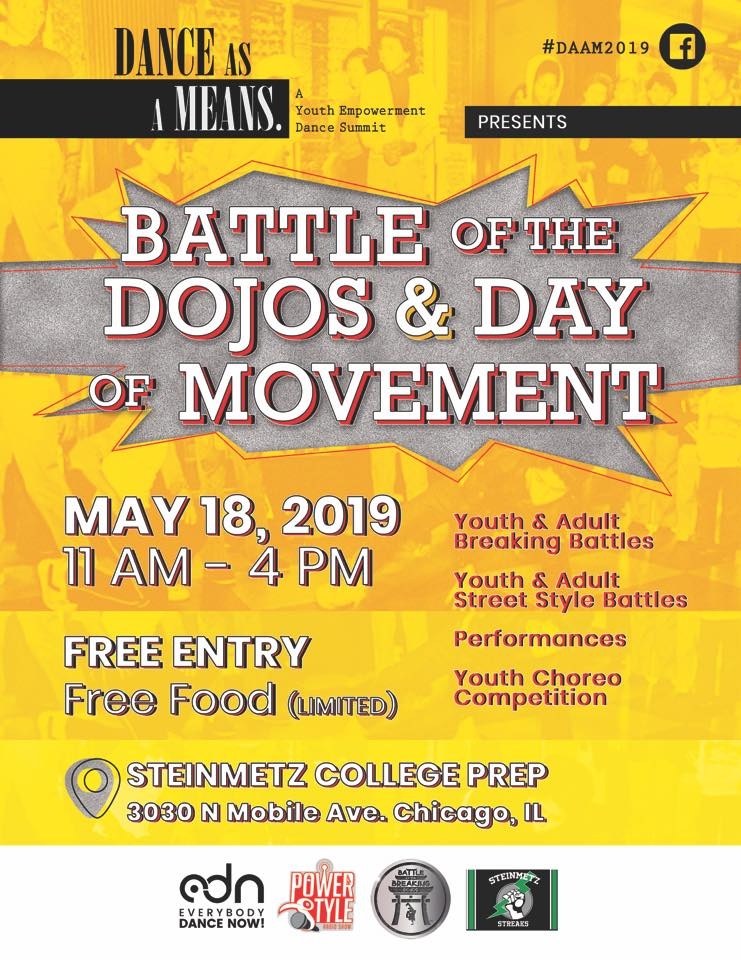 Day of Movement & Battle of the Dojos 2019 poster