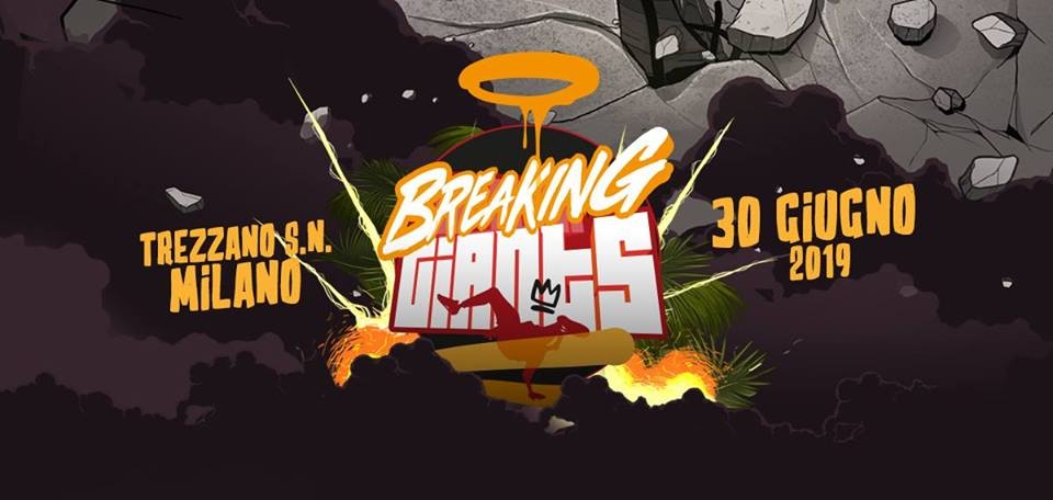 Breaking Giants - Milano 2019 poster