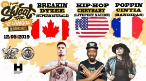 Sweat The Technique Dance Workshops 2019