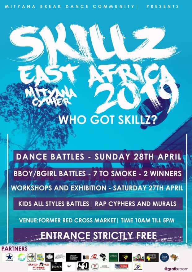 SKILLZ EAST AFRICA - MITYANA CYPHER 2019 poster