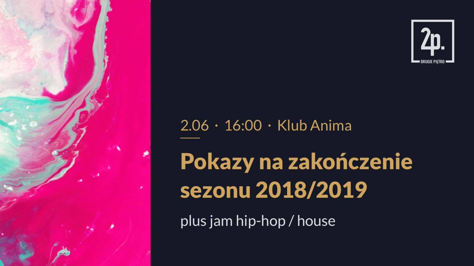 Pokazy na zakończenie + jam 2019 poster