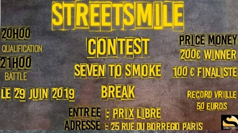 STREETSMILE CONTEST 2019 poster