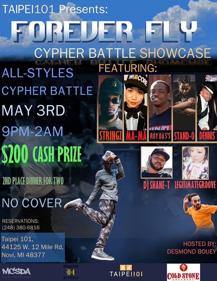 Forever Fly Open Styles Cypher Battle 2019 poster