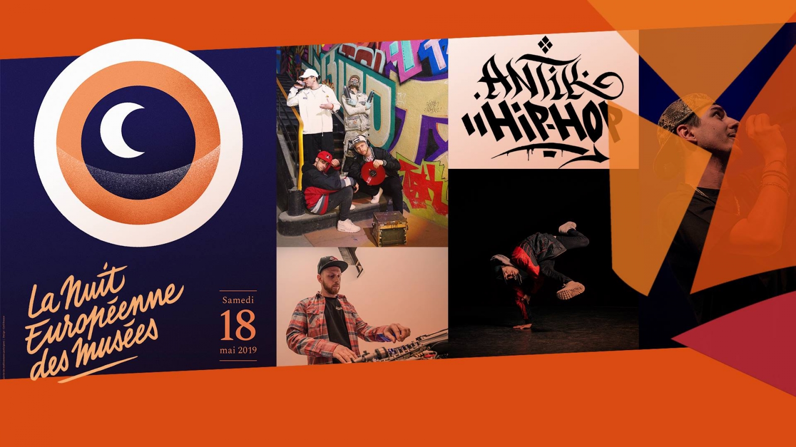 Nuit Antik Hip-Hop 2019 poster