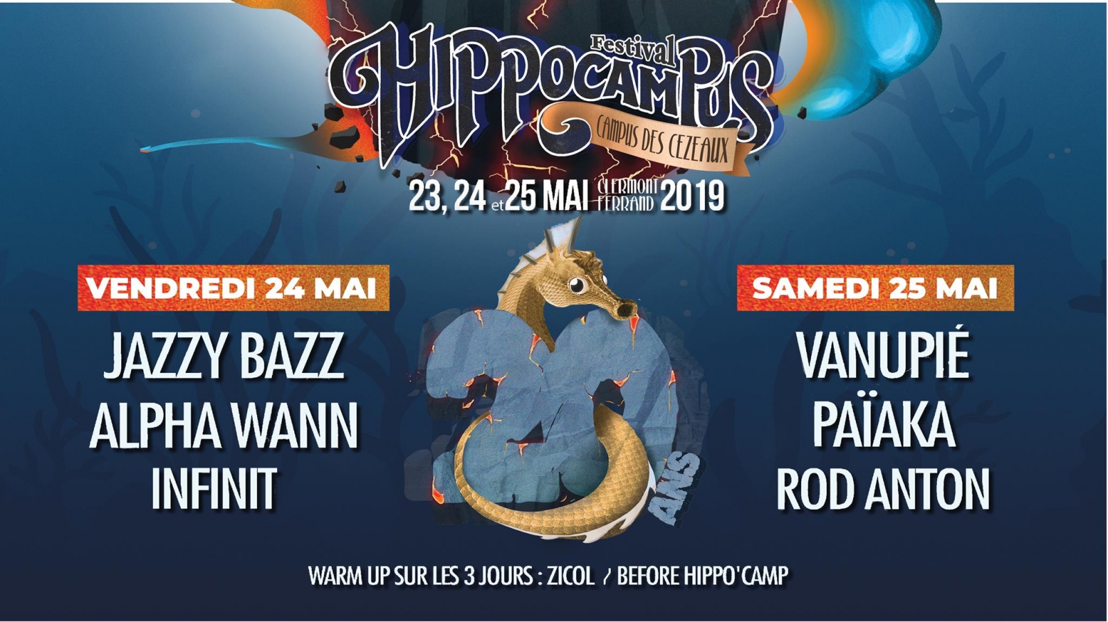 Festival Hippocampus 2019 poster