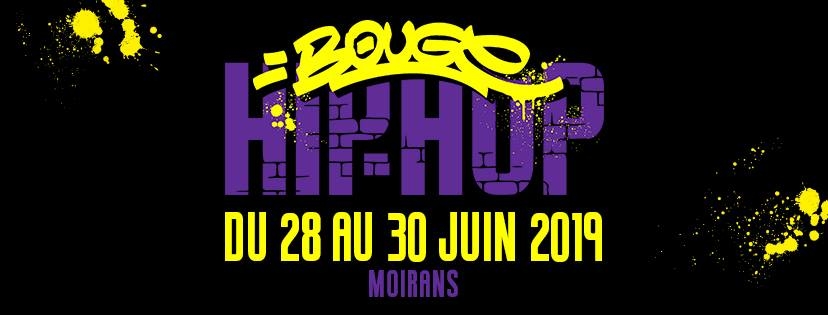 Festival Bouge Hip-Hop 2019 poster