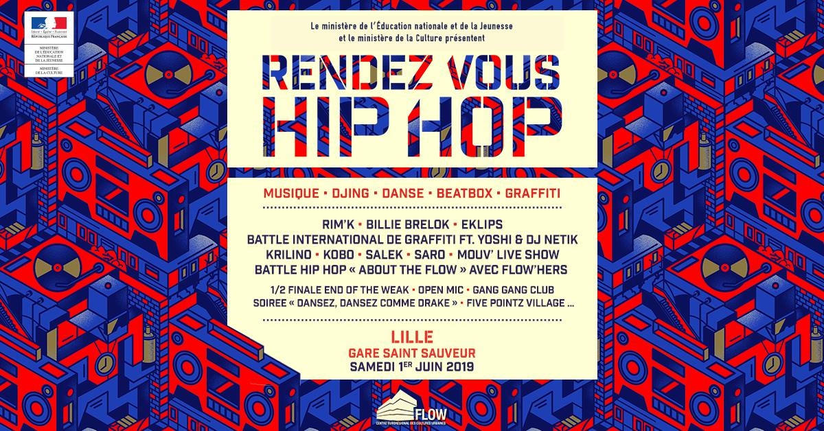 Rendez-vous Hip Hop Lille 2019 poster