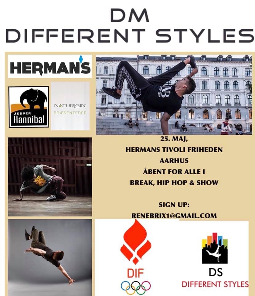 DM Different Styles 2019 poster