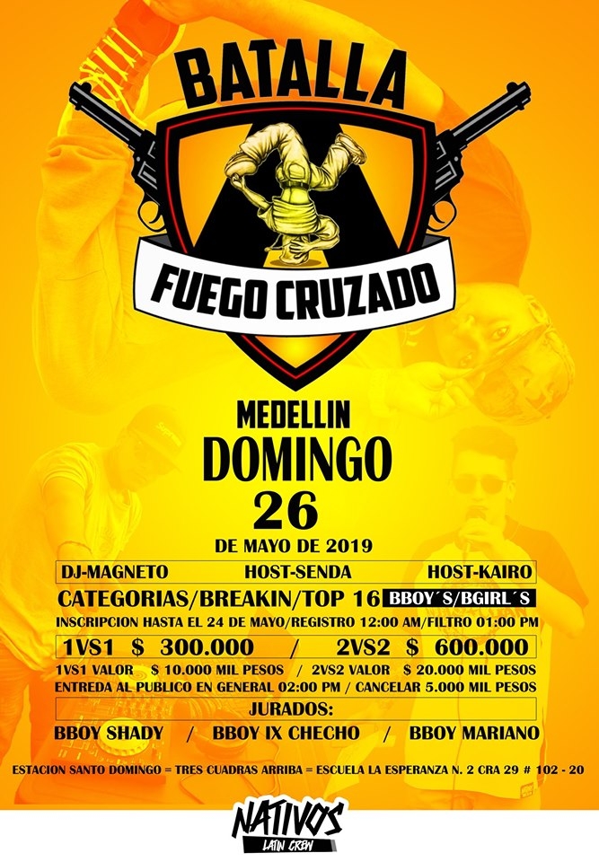 Batalla A Fuego Cruzado 2019 poster