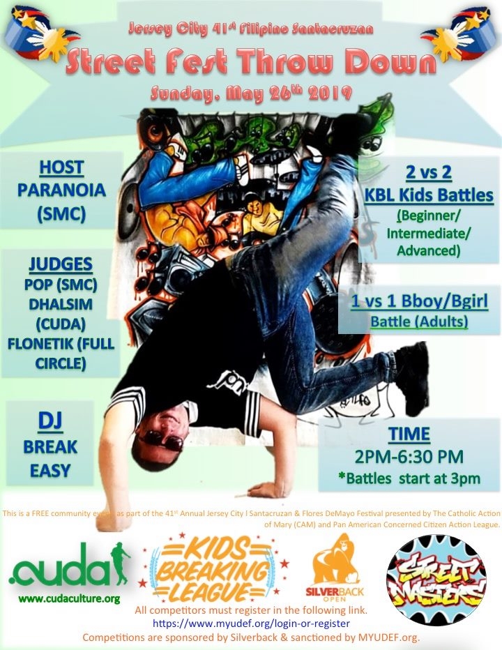 Street Fest Throw Down 2019 poster