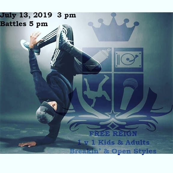 Free Reign Hip Hop Fest 2019 poster