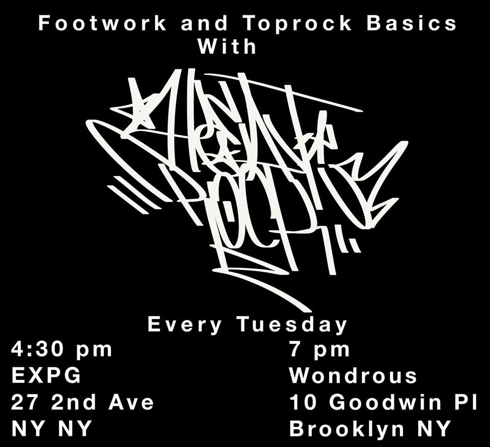 Toprock And Footwork Basics With Heat Rock 2019 poster