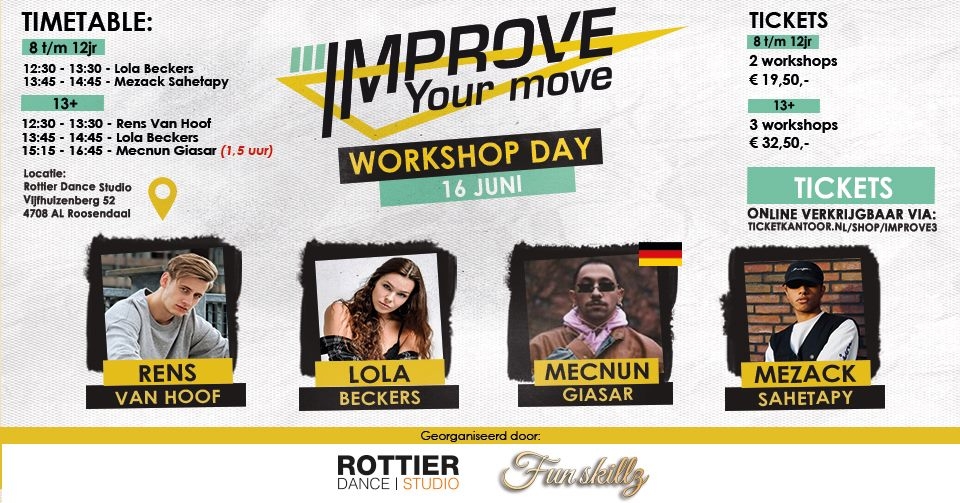 Improve Your Move 2019 poster