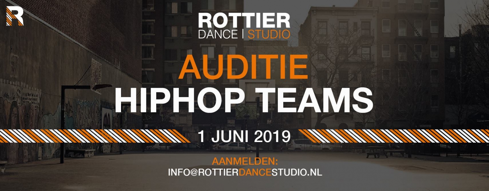 Auditie HipHop Teams Rottier Dance Studio 2019 poster
