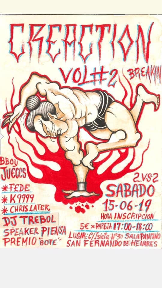 Creactions 2019 poster