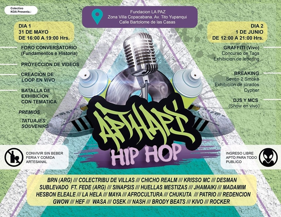 APTHAPI HIP HOP 2019 poster