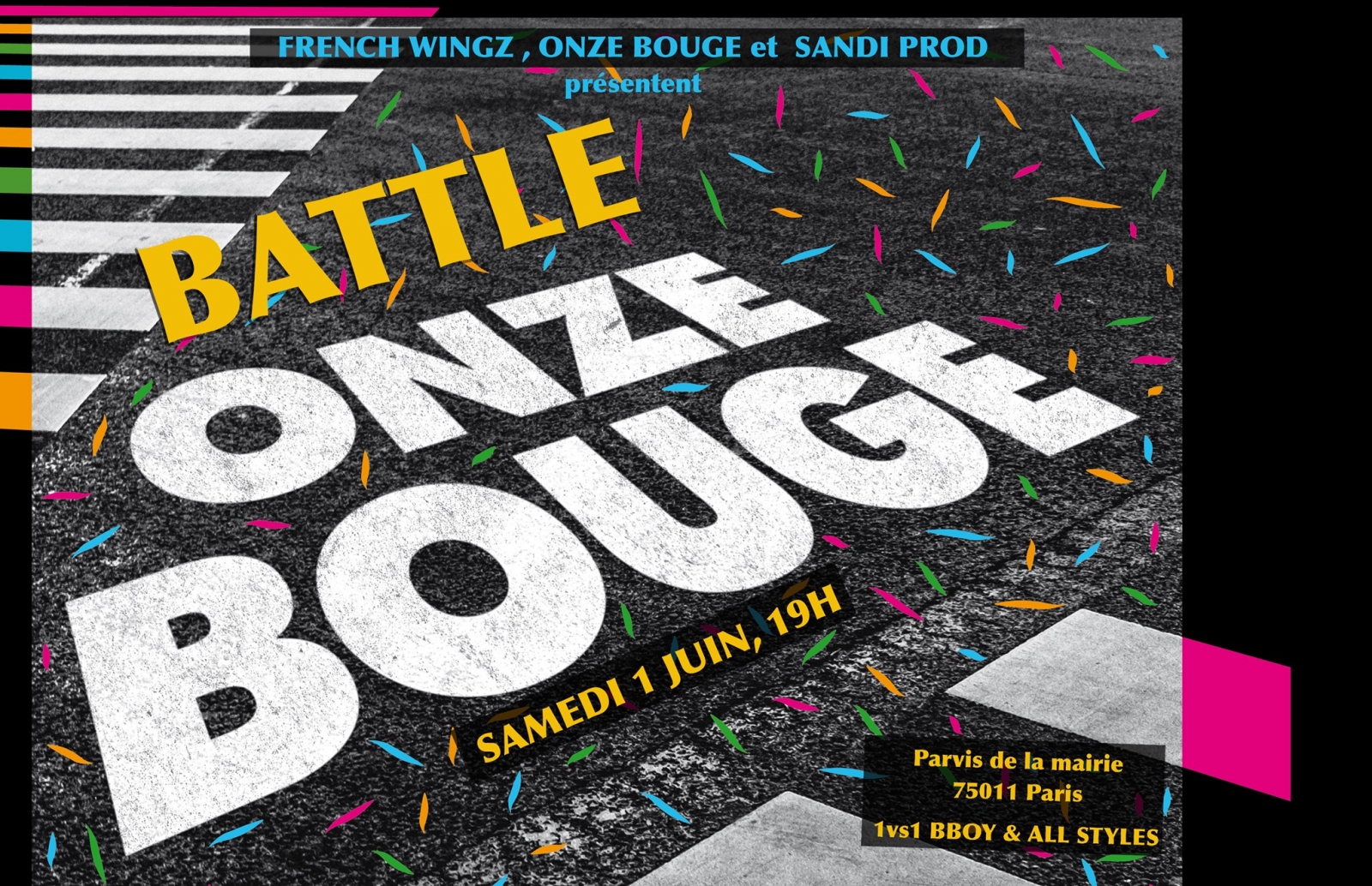 Battle Onze Bouge 2019 poster