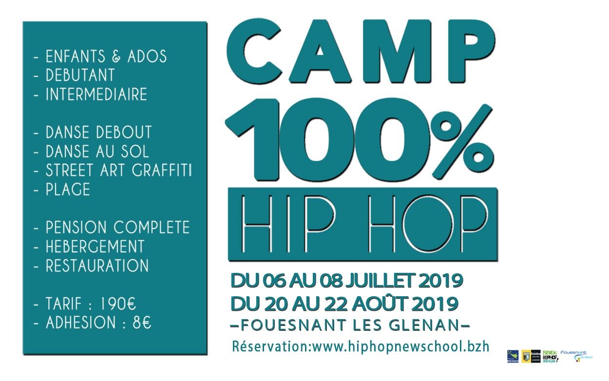 Camp 100% HIP HOP débutant 2019 poster