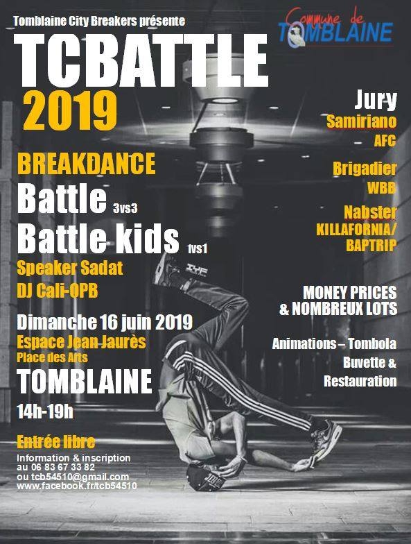 TCBattle 2019 poster