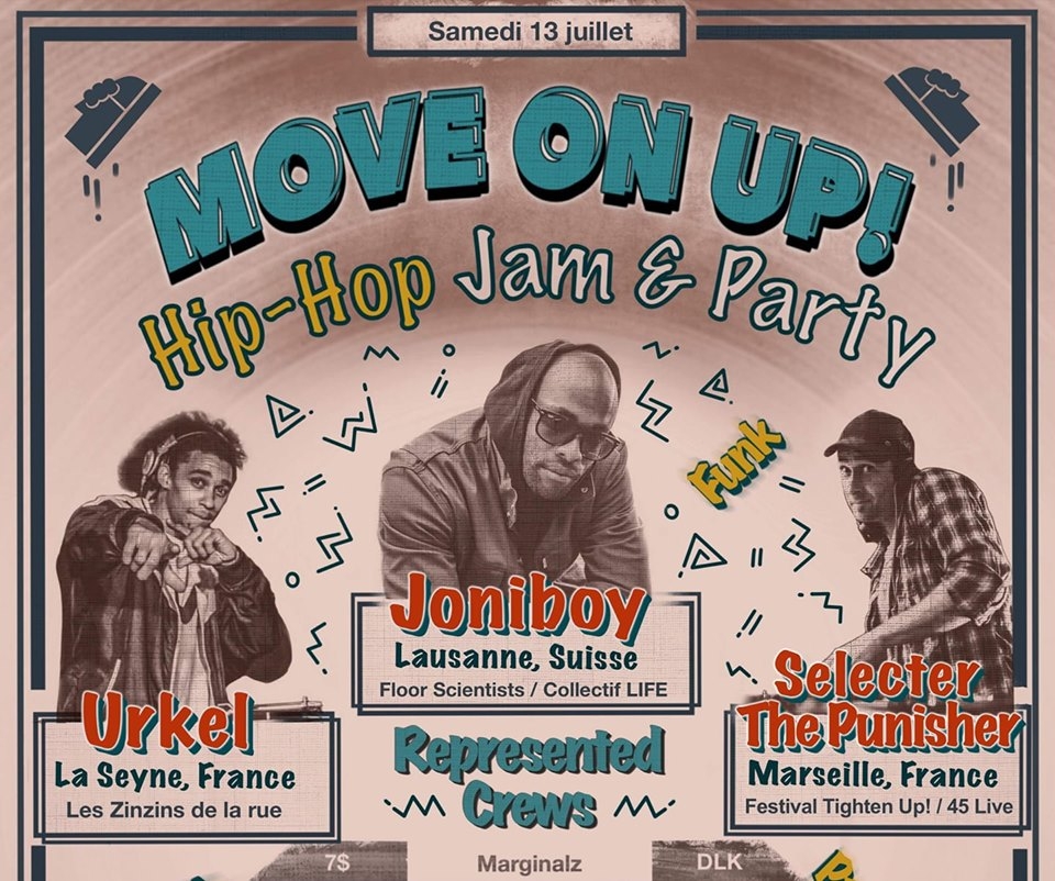 Move On Up! Hip-hop Jam & Party 2019 poster