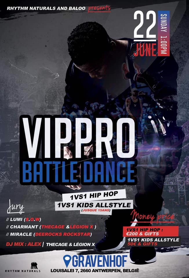 VIP PRO 1vs1 Dance Battle 2019 poster
