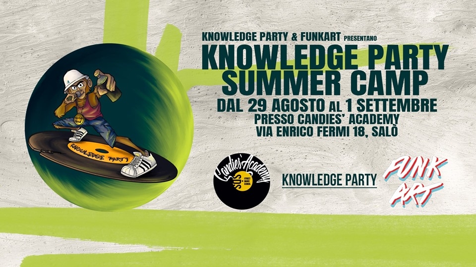 Knowledge Party Summer Camp 2019 poster