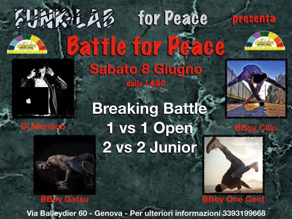 Battle for Peace 2019 poster