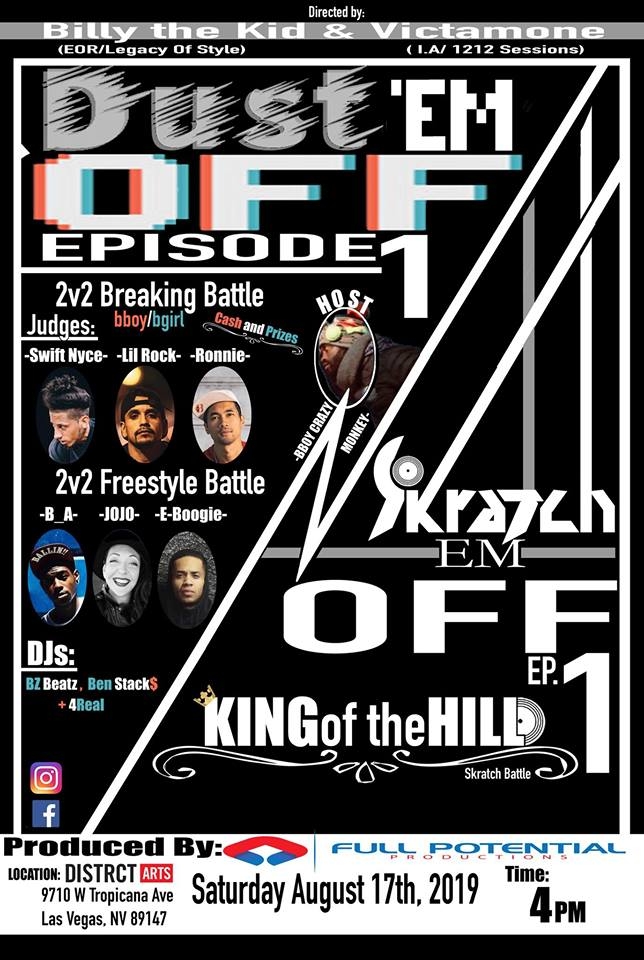 Dust Em Off, Skratch Em Off EP.01 poster