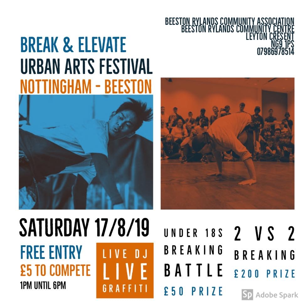 Break & Elevate Festival 2019 poster
