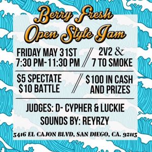 Berry Fresh Open Style Jam 2019